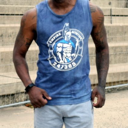 Empire Tank Vests - Denim