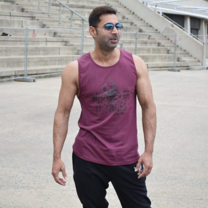 Empire Tank Vests - Maroon